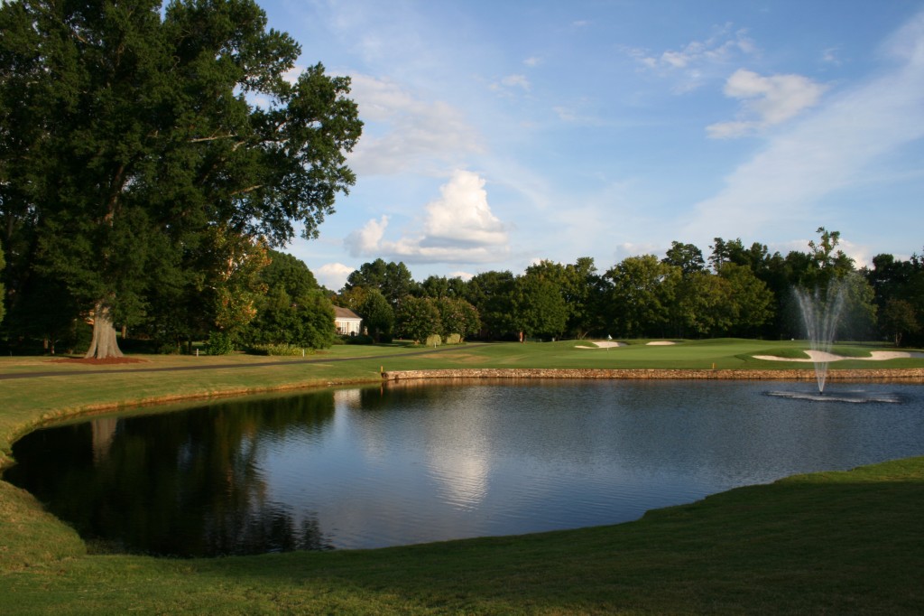 golf pond